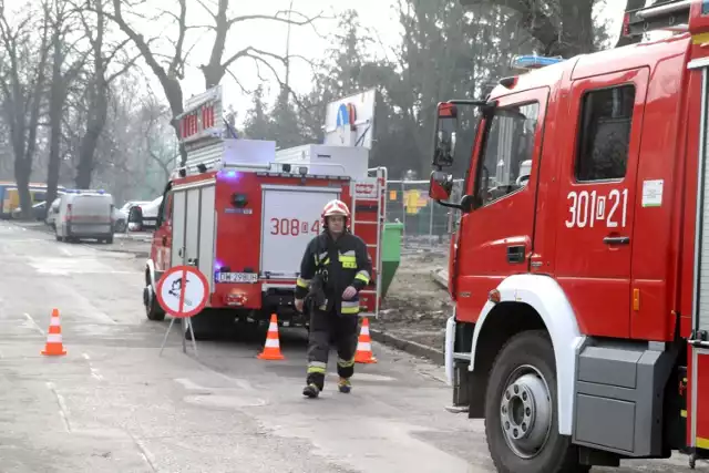 Do kolizji wozu strażackiego OSP z ciężarówką doszło na 61 kilometrze drogi krajowej nr 5 w Kruszynie Krajeńskim.