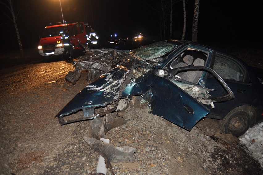Śmiertelny wypadek drogowy w Samokleskach.