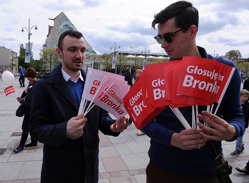 Marsz poparcia dla Bronisława Komorowskiego odbył się w...