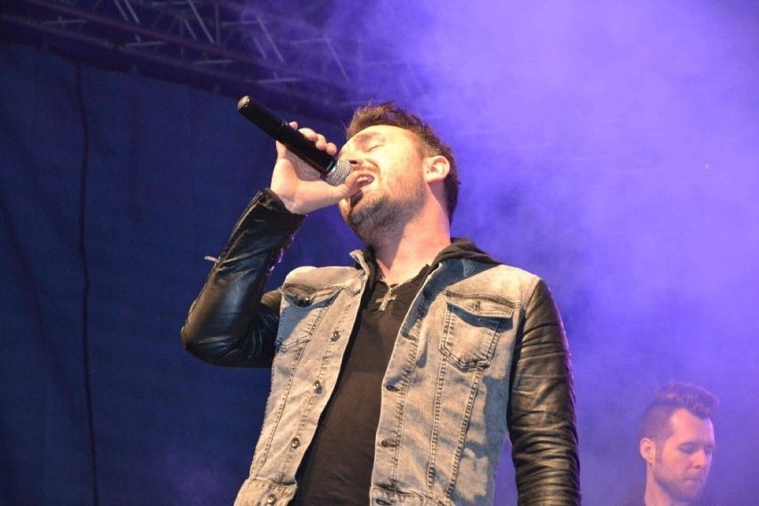 Mateusz Ziółko podczas występu w Malborku w 2014 roku.