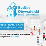 Prezentacja zakwalifikowanych wniosków do Budżetu Obywatelskiego jutro w ratuszu 