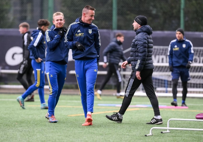 Trening Arki Gdynia z Hermesem