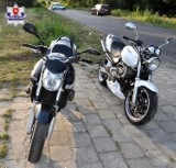  Wypadek w Budziskach. Zderzenie dwóch motocyklistów