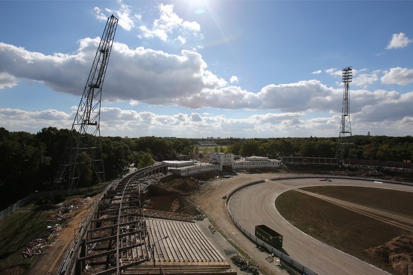 Stadion Olimpijski we Wrocławiu - remont, 21.09.2015