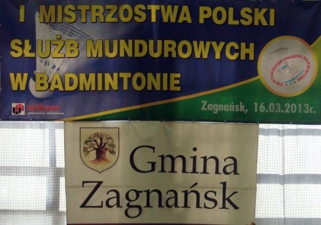 I Mistrzostwa Polski Pracowników Służb Mundurowych w badmintonie