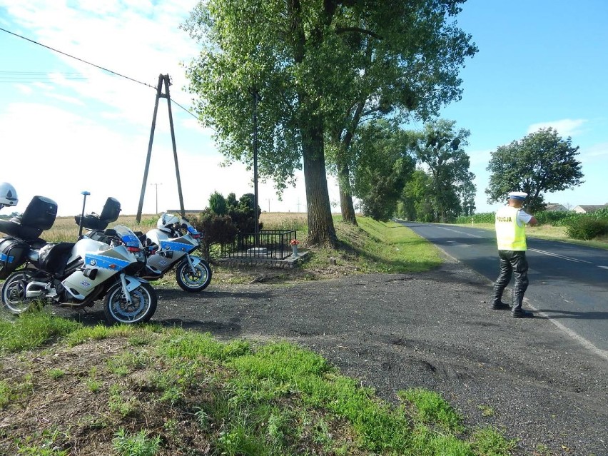 W powiecie radziejowskim policyjne działania Motocykliczni. Posypały się mandaty [zdjęcia]