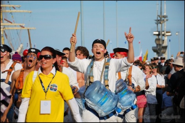 Parada okrętów i jachtów, pokazy jednostek pływających, ...