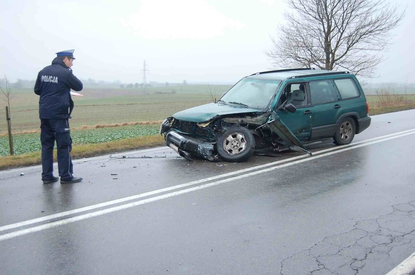 Sztum - Kwidzyn: Wypadek na trasie do Kwidzyna. Jedna osoba ranna!