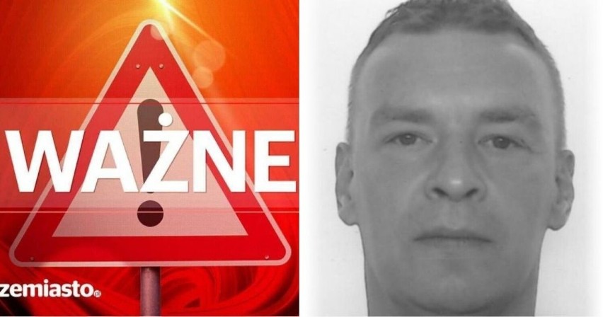 Policja z Sosnowca poszukuje zaginionego 46-latka