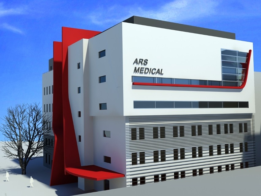 Piła. Zupełnie nowy Ars Medical. Do istniejącej kliniki zostanie dobudowane  nowe skrzydło szpitalne | Piła Nasze Miasto