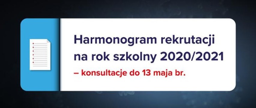 Minister edukacji ustalił nowe terminy rekrutacji do szkół średnich na 2020/2021 rok. Kiedy ruszy nabór?