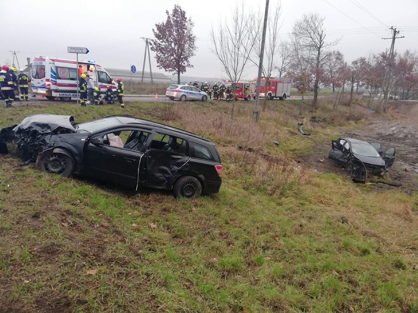 Wypadek na DK010 w Nieżychowie