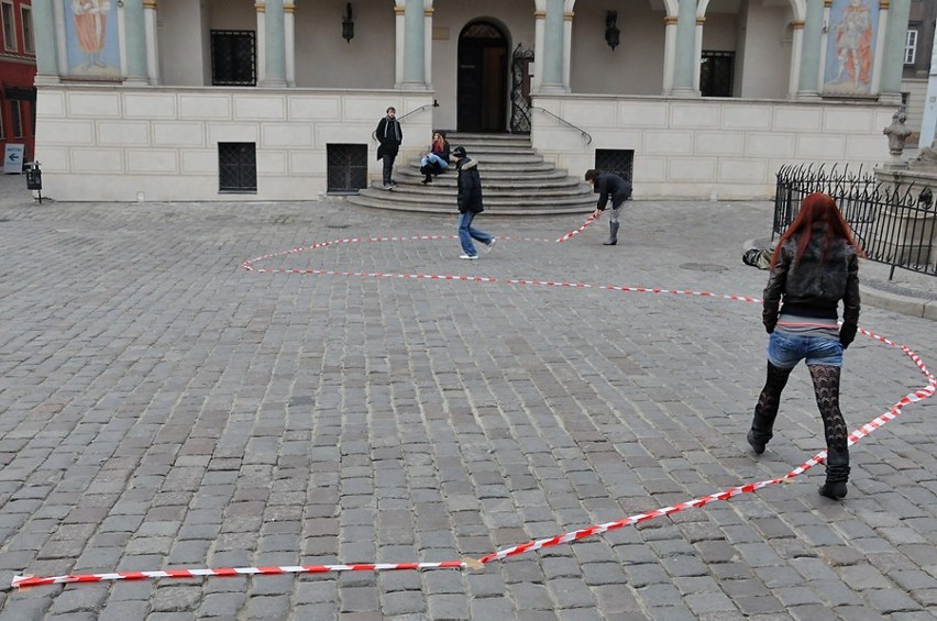 S jak Student. Flash mob na Starym Rynku [ZDJĘCIA]