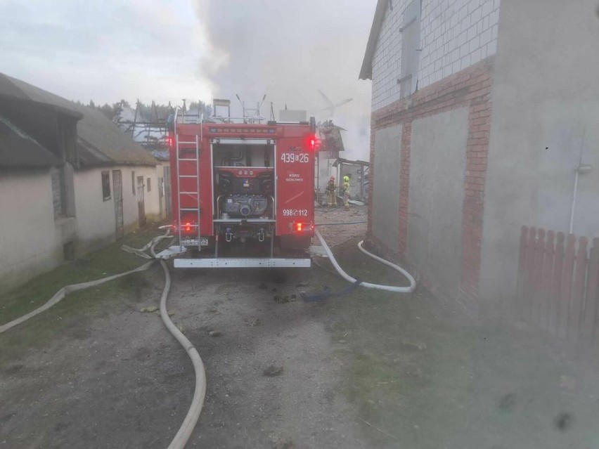 Do poważnego pożaru doszło w Brodach w gminie Sędziejowice....