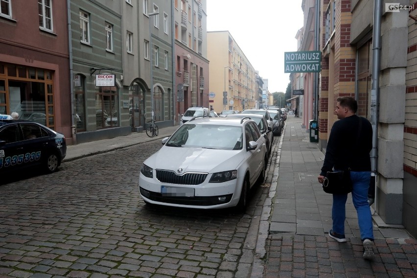 Ul. Tkacka w Szczecinie.