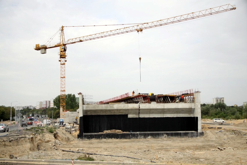 Przebudowa Diamentowej i Krochmalnej w Lublinie. Zobacz postępy prac przy najbardziej wyczekiwanej inwestycji (ZDJĘCIA)