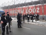Policja w "Sercu Łodzi", na stadionie Widzewa! ZDJĘCIA
