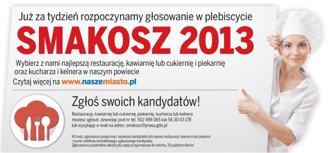 Plebiscyt Smakosz 2013 w powiecie kartuskim
