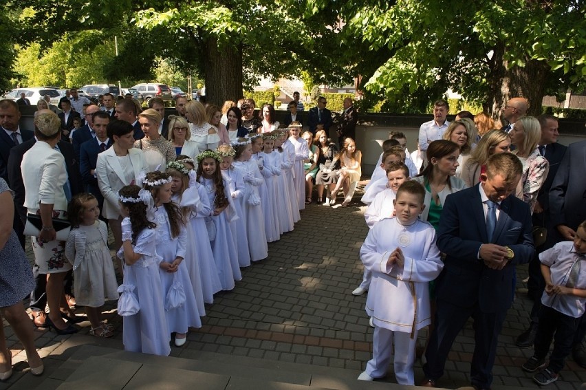 I komunia święta w podbocheńskich Krzyżanowicach