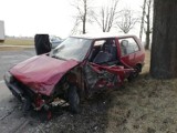 Wypadek w Rząśni. 19-letni kierowca miał ponad 3 promile alkoholu
