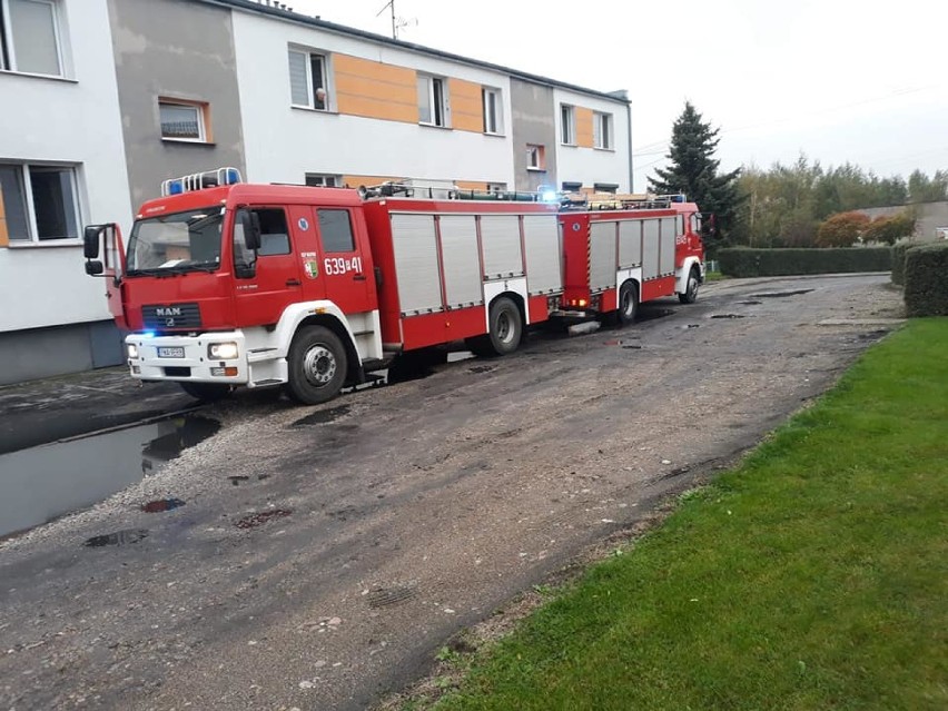 Powiat wągrowiecki. Czad, pożar sadzy w kominie. Interweniowała straż pożarna 