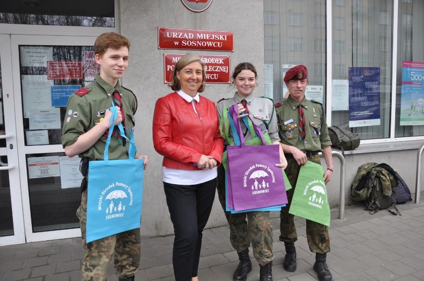 MOPS w Sosnowcu oraz sosnowieccy harcerze pomogą...