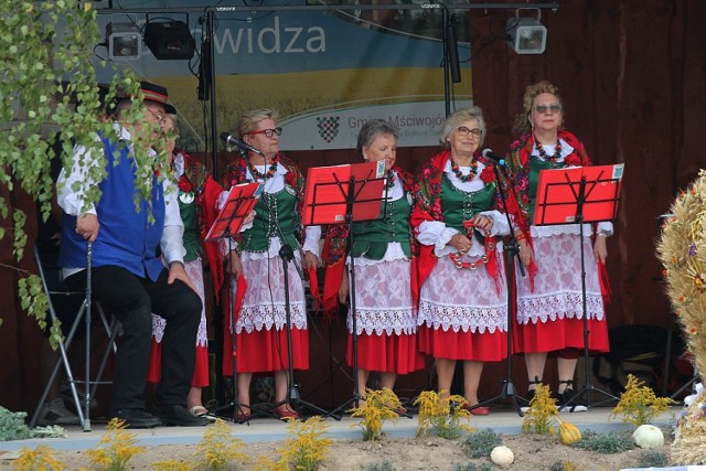 Dożynki Sołeckie w Snowidzy, mieszkańcy dziękowali za plony.