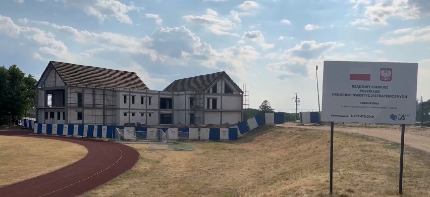 Dofinansowanie z powiatu na Centrum Sportu w Rybnie
