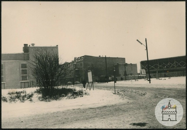 Malbork ok. 1960 r. Tak wówczas wyglądało centrum miasta.