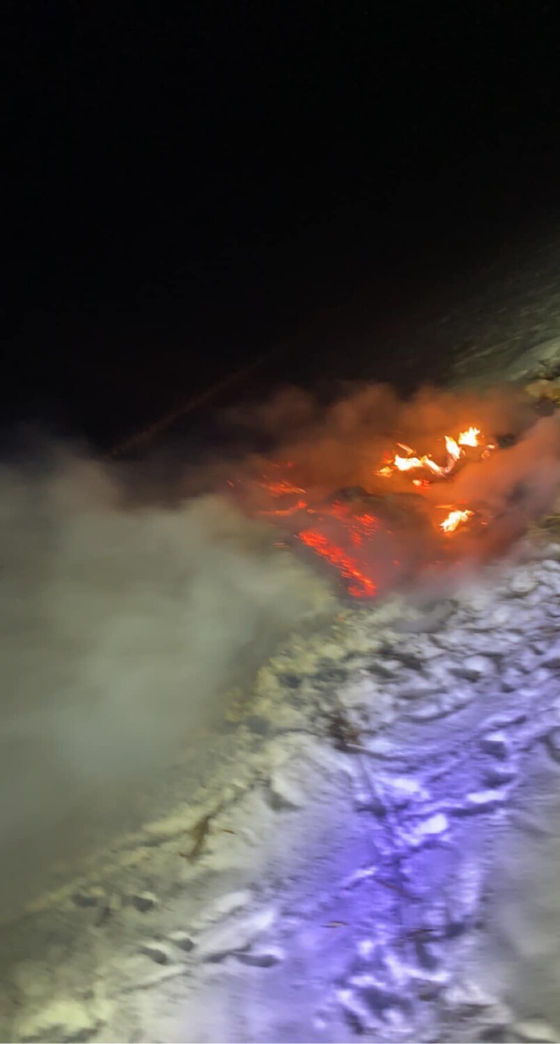 Ogień na śniegu, pieszy potrącony na pasach, rowerzysta z promilami. Zdarzenia minionego weekendu w powiecie chodzieskim