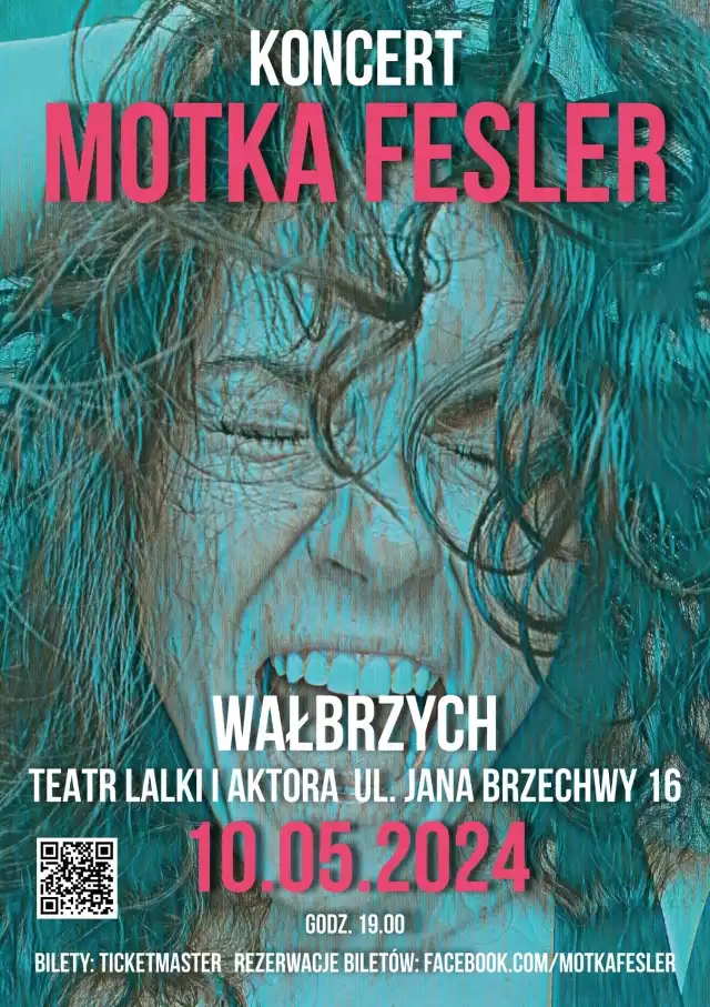 Koncert Motki Fesler w piątek, 10 maja w Teatrze Lalek i Aktora w Wałbrzychu