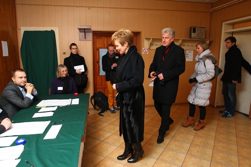 Wybory 2014 - Ryszard Grobelny głosował na Morasku