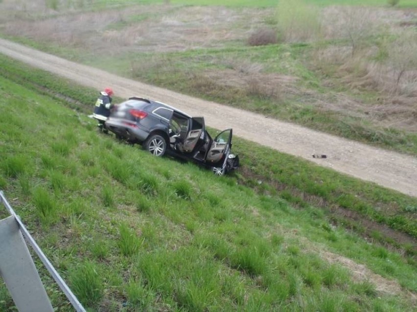 Wypadek na obwodnicy Starego Sącza [ZDJĘCIA]