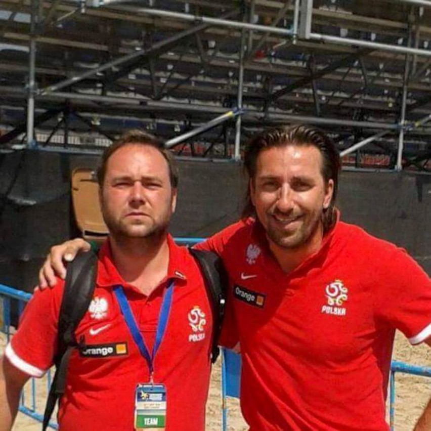 Jakub Bahyrycz dba o piłkarzy reprezentacji Polski w Beach Soccerze