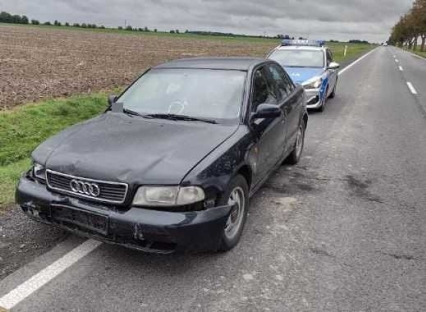 Namysłowska policja ścigała kierowcę audi.