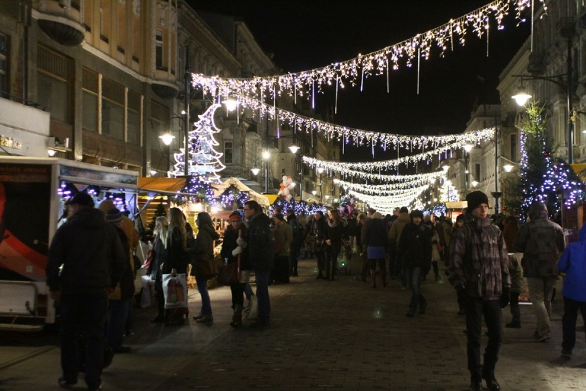 Jarmark Bożonarodzeniowy 2014 na Piotrkowskiej