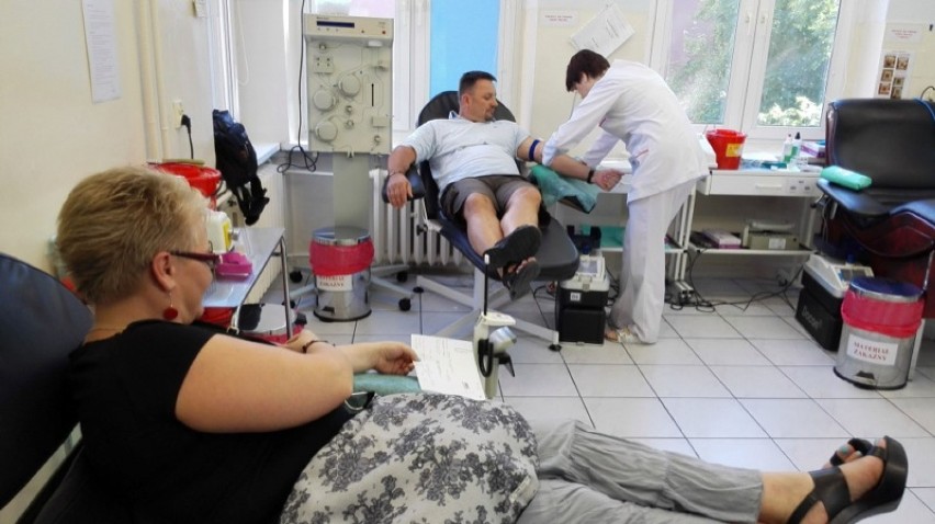Pracownicy MOPR w Słupsku oddali krew [GALERIA ZDJĘĆ]