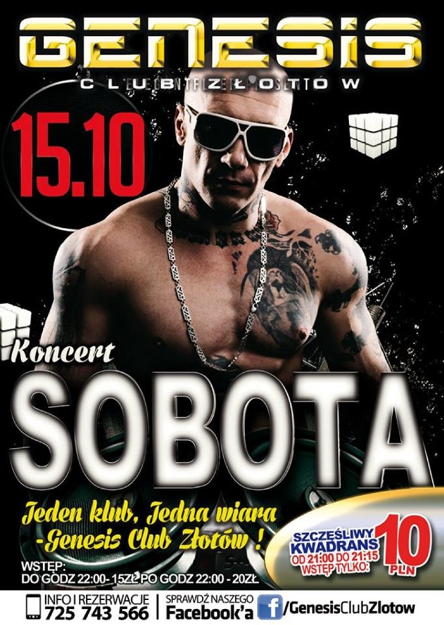 Rozdajemy bilety na koncert - SOBOTA