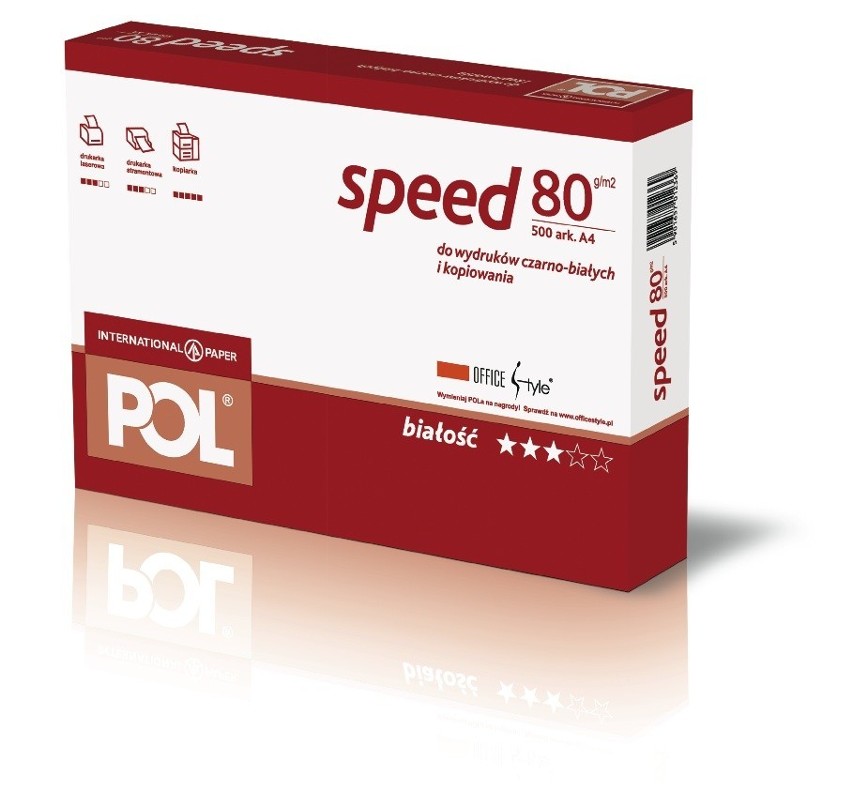 5. Papier POL speed - IP Kwidzyn
To jakość po przystępnej...
