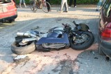 Oświęcim wypadek: motocyklista śmiertelnie potrącił kobietę na Tysiąclecia