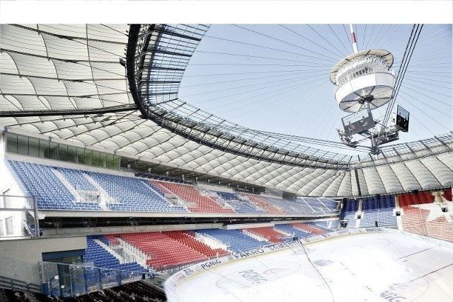 Tak mógłby wyglądać stadion Wisły zamieniony na lodowisko. Rozsuwany dach zapożyczyliśmy ze Stadionu Narodowego