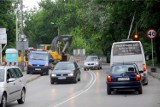 Kraków: Ruszył remont wiaduktu. Korki na Kocmyrzowskiej [ZDJĘCIA]