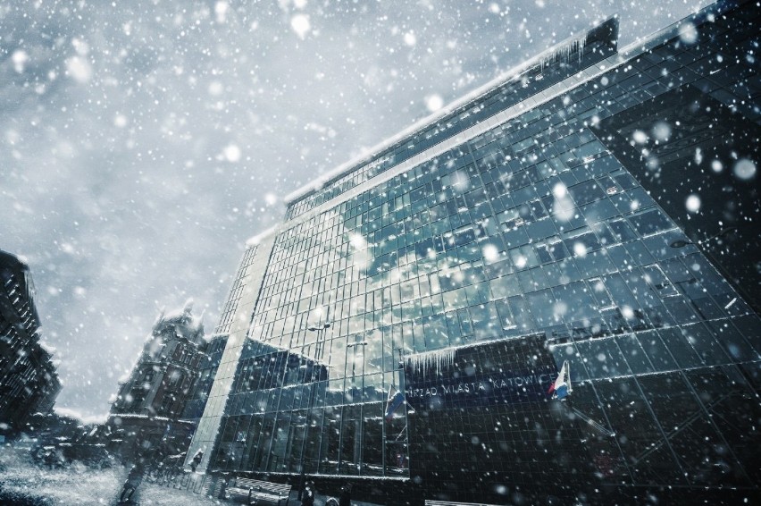 Katowice skute lodem. Niesamowite zdjęcia Waldka...