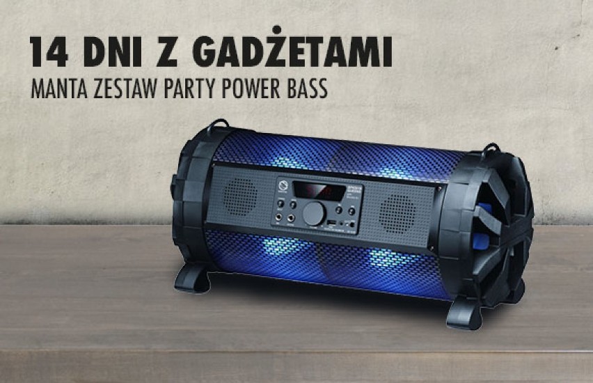 QUEENS Zestaw Party Power Bass Bluetooth - recenzja głośnika karaoke