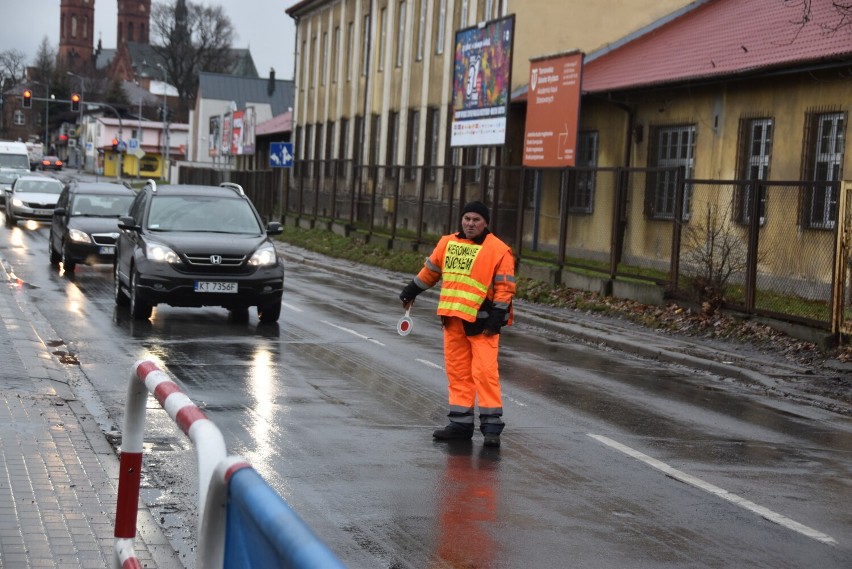 Przez tydzień - do 24 stycznia na ulicy Szkotnik prowadzone...