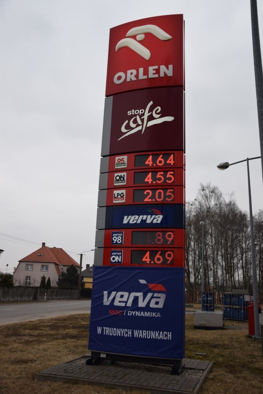 Czarne Orlen
ON- 4,55 zł
Pb95 - 4,64 zł
Pb98 - 4,89 zł
LPG -...