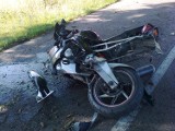 Tragiczny wypadek motocyklisty na trasie Działdowo - Komorniki. Nie żyje 21-latek [ZDJĘCIE]