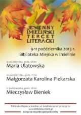 Jesienny Imieliński Tercet Literacki. Zobacz program