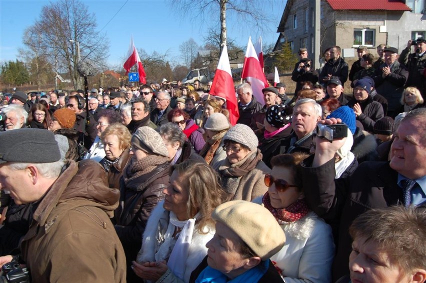 Uroczystości patriotyczne w Gołubiu 8-03-2015