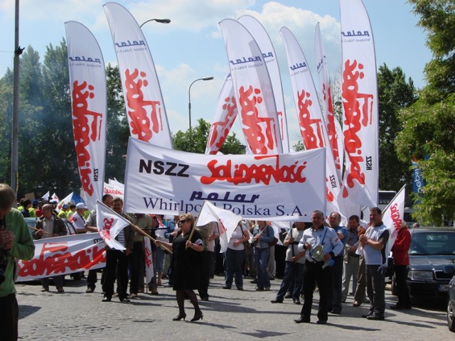 Manifestacja Solidarności we Wrocławiu